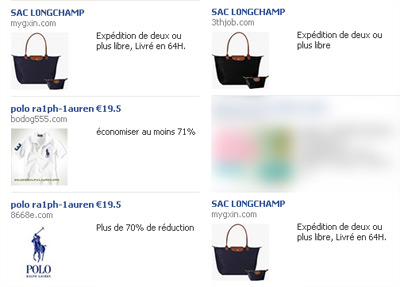 Luxe : Facebook accepte toujours les publicités de vente de contrefaçons juste à côté de la page des marques